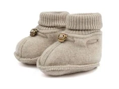 Mikk-line melange offwhite footies merinould